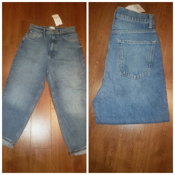 ZARA baggy high waisted jeans - Picture 2 of 3